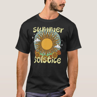 Sommersonnenwende Litha Heidnische Feier Midsommar T-Shirt