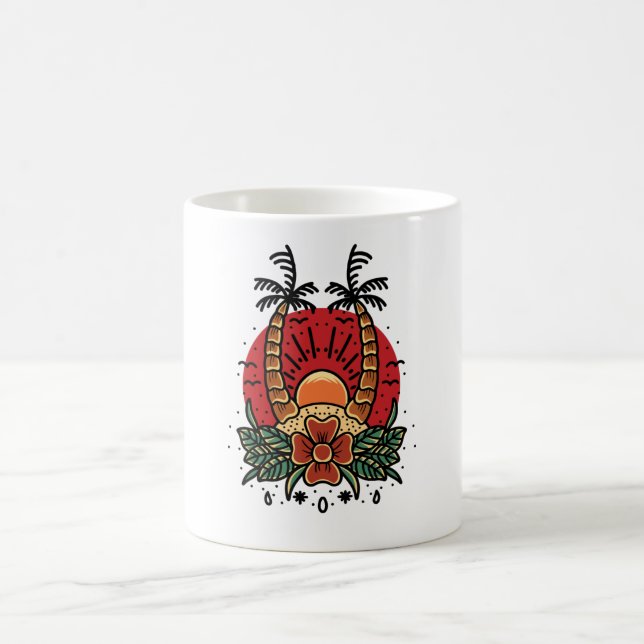 Sommersonntag Kaffeetasse (Mittel)