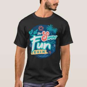 Sommerspass beginnt T-Shirt
