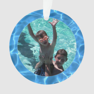 Sommerspaß beim Familienfoto der Großeltern Ornament