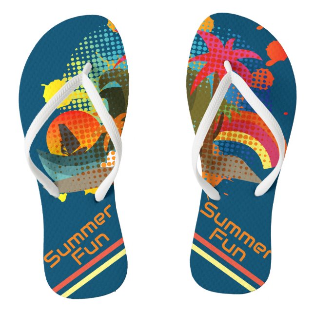 Sommerspass Flip Flops (Fußbett)