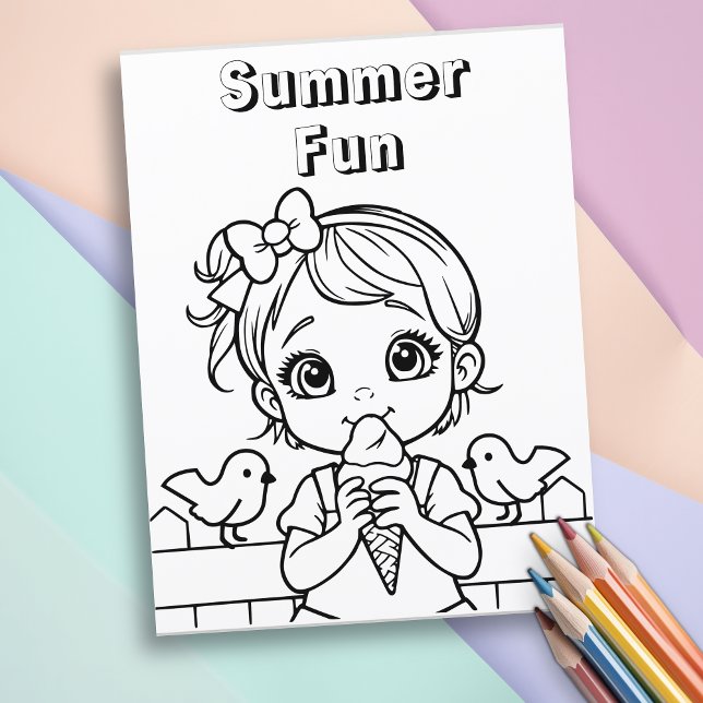 Sommerspass | Kinderfarbseite (Von Creator hochgeladen)