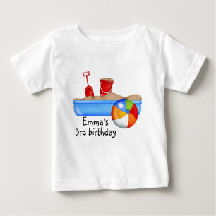 Sommerspass Sandkasten Beach Ball Baby T-shirt