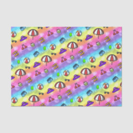 Sommerspass Seidenpapier