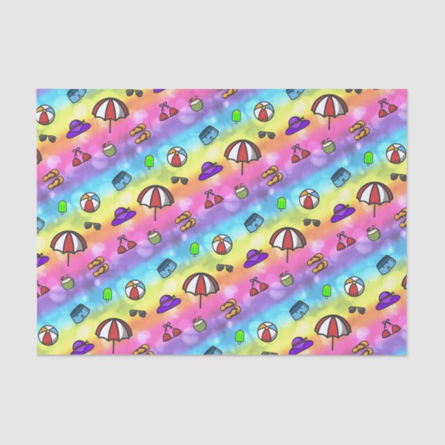 Sommerspass Seidenpapier (Vorderseite)