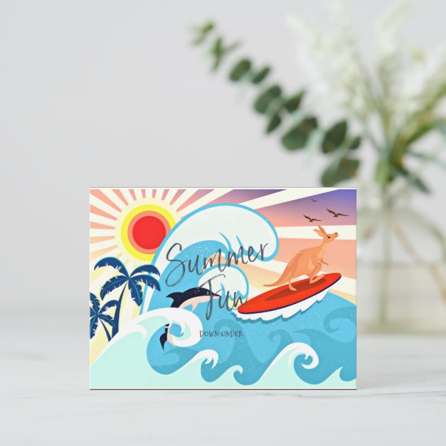 Sommerspass unter postkarte (Stehend Vorderseite)