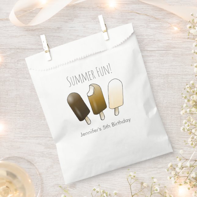 Sommerspass zum Geburtstag Geschenktütchen (Ausgeschnitten)