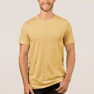 Sommerstimmung 1971 Retro-Blumendesign Tri-Blend Shirt