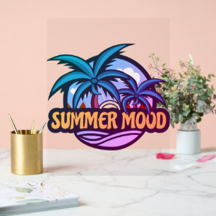Sommerstimmung Acrylschild
