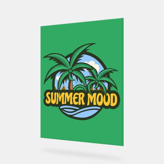 Sommerstimmung Acrylschild (Winkel)
