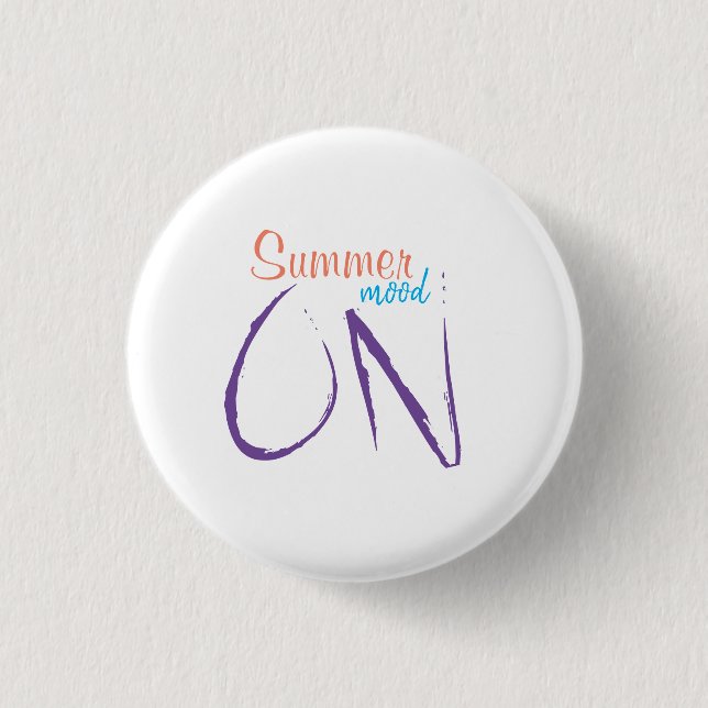 Sommerstimmung auf button (Vorderseite)