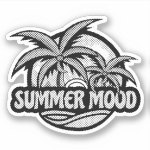 Sommerstimmung Aufkleber