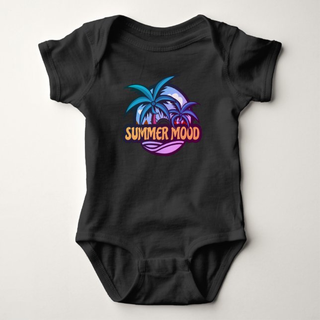 Sommerstimmung Baby Strampler (Vorderseite)