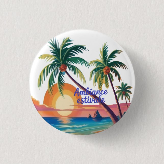 Sommerstimmung Button (Vorderseite)