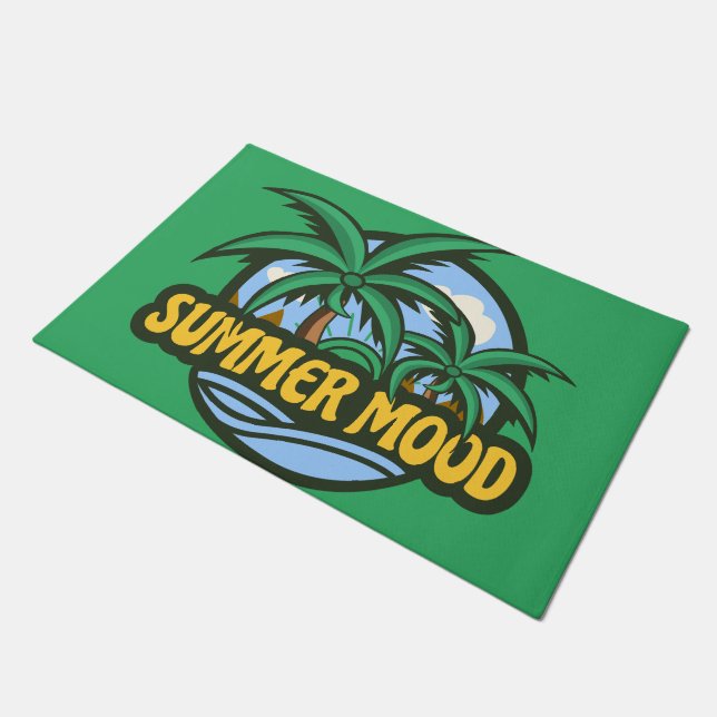 Sommerstimmung Fußmatte (Schrägansicht)