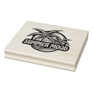 Sommerstimmung Gummistempel