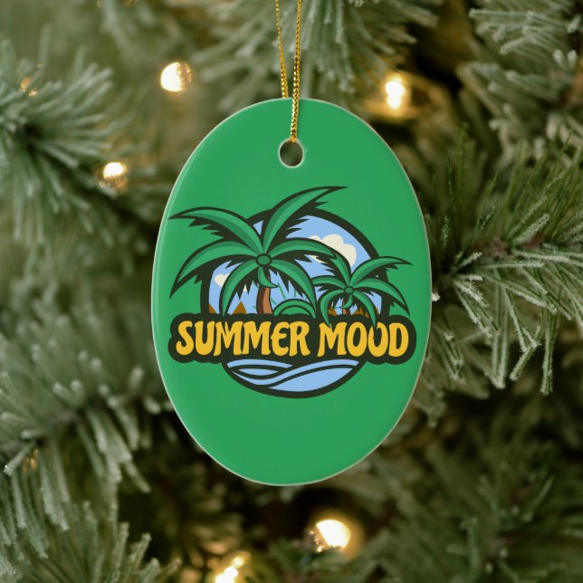 Sommerstimmung Keramik Ornament (Baum)