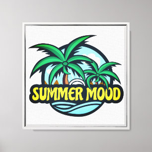 Sommerstimmung Leinwanddruck