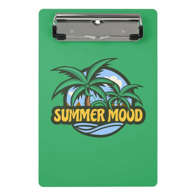 Sommerstimmung Mini Klemmbrett (Vorderseite)