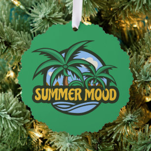 Sommerstimmung Ornament Karte