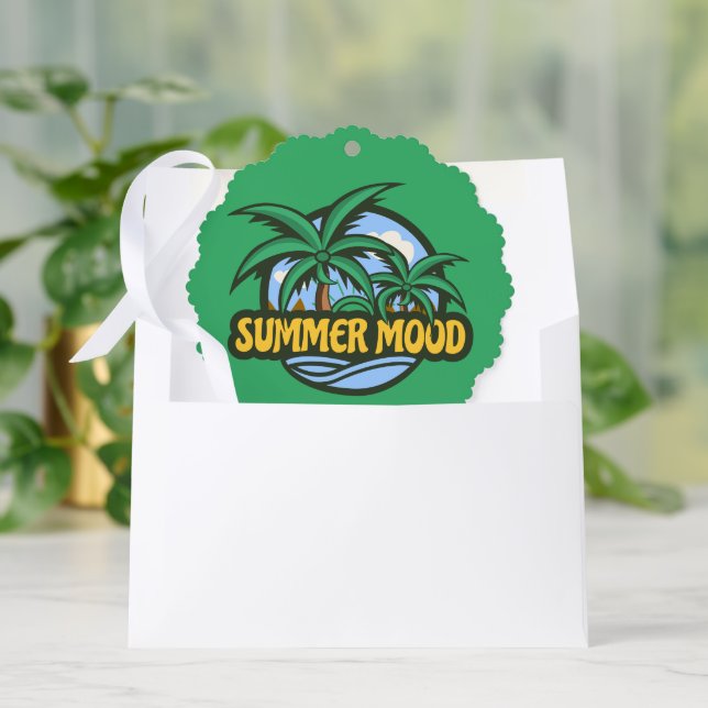 Sommerstimmung Ornament Karte (Umschlag)