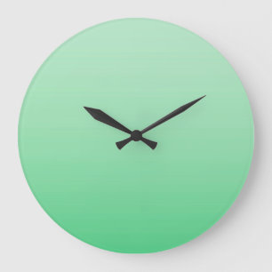 SOMMERSTIMMUNG – Soft Meadow   tief zu hell    Große Wanduhr