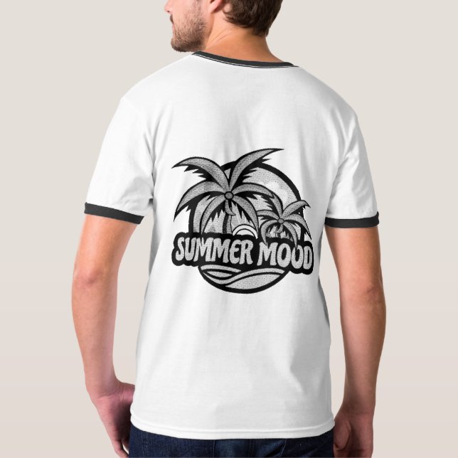 Sommerstimmung T-Shirt (Schwarz voll)