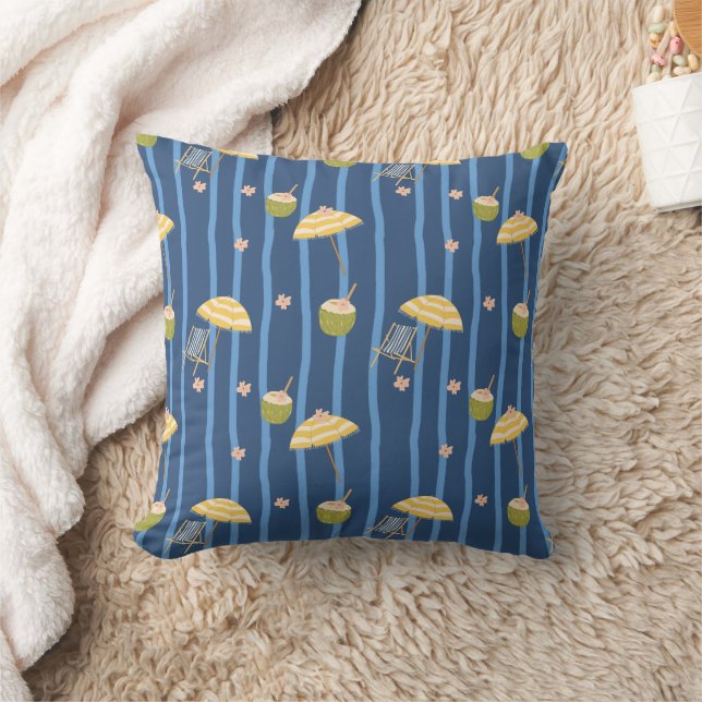 Sommerstrand Essentials Muster (2) Kissen (Decke)