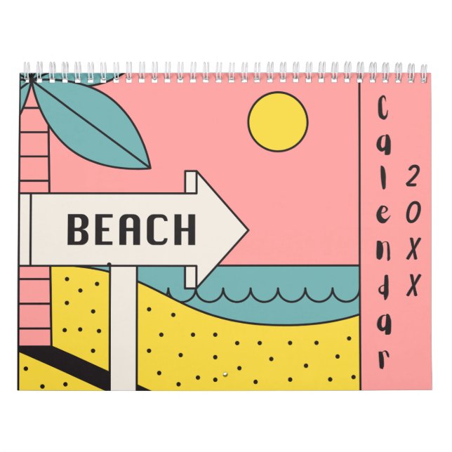 Sommerstrand Kalender (Titelbild)