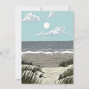 Sommerstrand Lage Einladung