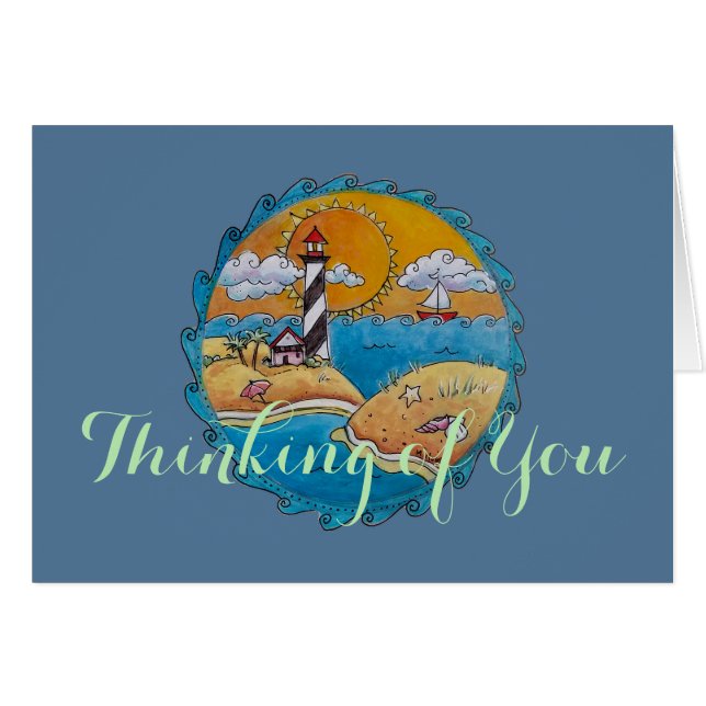 Sommerstrand Spaß an der sonnigen Küste (Vorderseite (Horizontal))