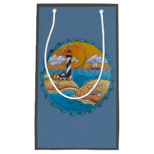 Sommerstrand Spaß an der sonnigen Küste Kleine Geschenktüte