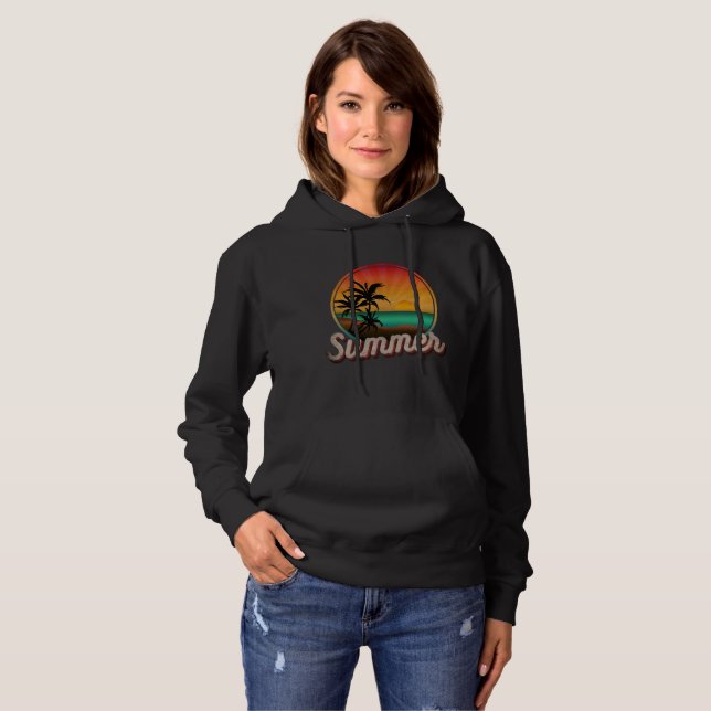 SOMMERSTRAND VINTAG HOODIE (Vorne ganz)