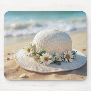 Sommerstrandhut Mousepad
