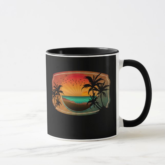 SOMMERSTRANDNATUR VINTAG TASSE (Rechts)
