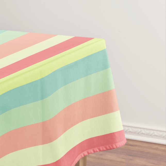 Sommerstreifen Tischdecke (Beispiel)