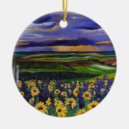 Sommersturm Keramikornament