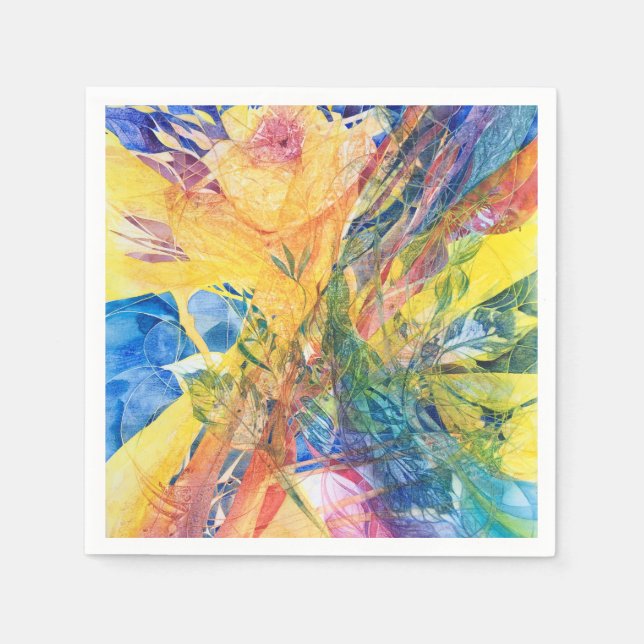 Sommersturm Serviette (Vorderseite)