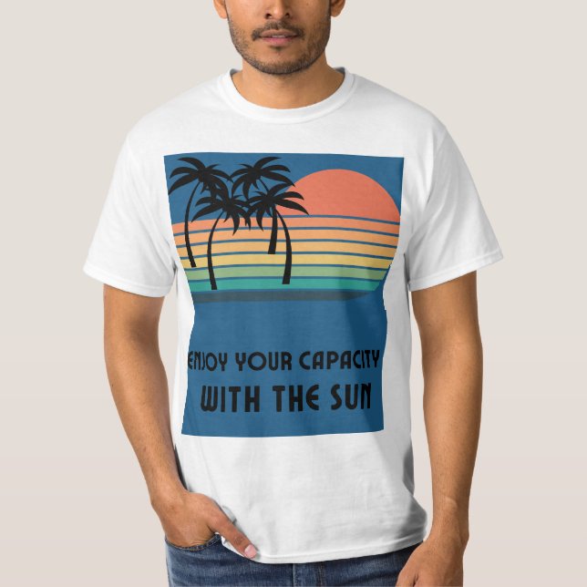 Sommersurfen T-Shirt (Vorderseite)