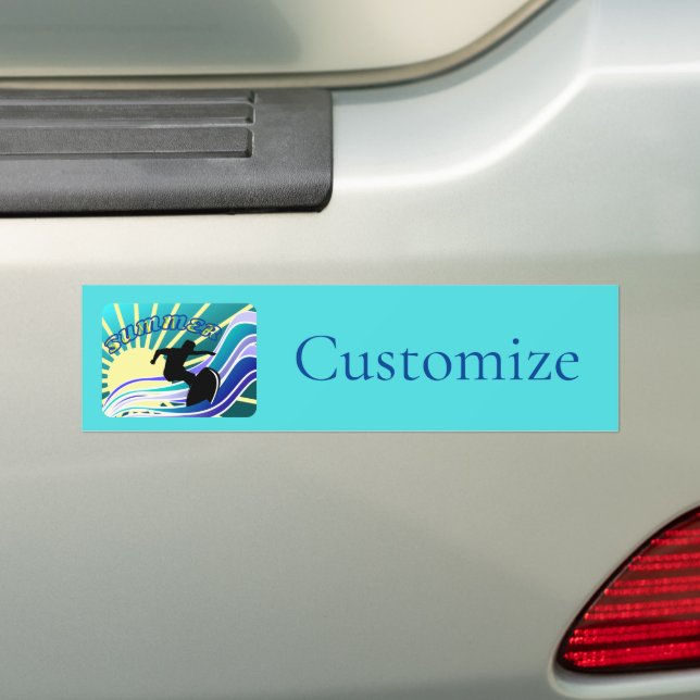 Sommersurfspass Thunder_Cove Autoaufkleber (Auf Auto)