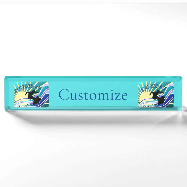 Sommersurfspass Thunder_Cove Namensplakette (Vorderseite)