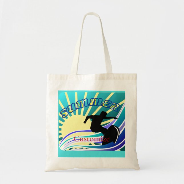 Sommersurfspass Thunder_Cove Tragetasche (Vorne)