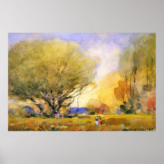 Sommerszene Poster (Vorne)