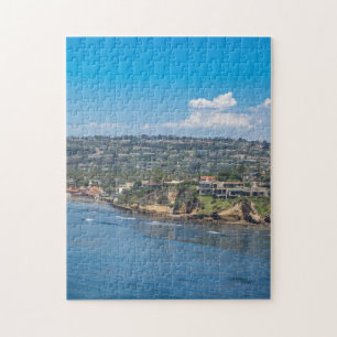 Sommertag am Strand von La Jolla in San Diego, Kal Puzzle
