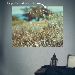 Sommertag an der Küste Poster