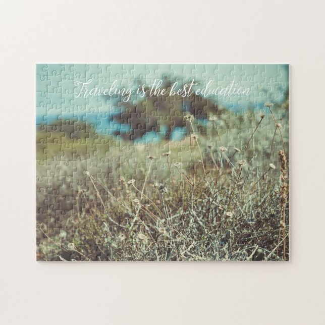 Sommertag an der Küste Puzzle (Horizontal)