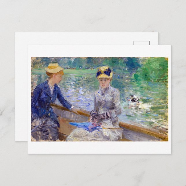 Sommertag | Berthe Morisot | Postkarte (Vorne/Hinten)