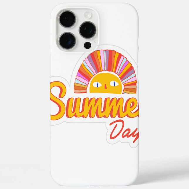 Sommertag  Case-Mate iPhone hülle (Rückseite)