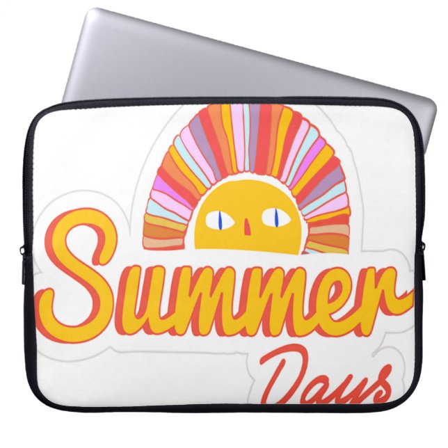 Sommertag  laptopschutzhülle (Vorderseite)