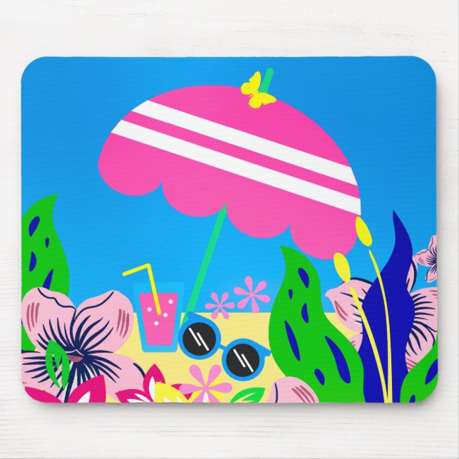 Sommertag Mousepad (Vorne)